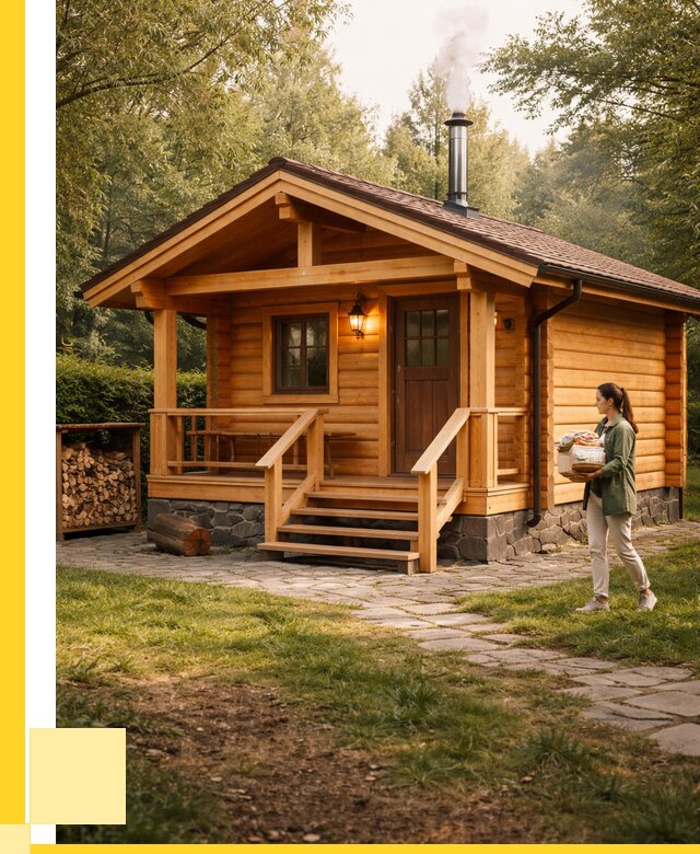 Купить баню под ключ в Мурманске от 668330 р. | ЭриданМрм