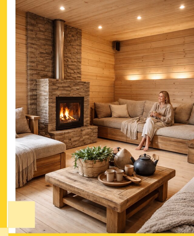 Проект бани с комнатой отдыха в Мурманске от 35987 р. | ЭриданМрм