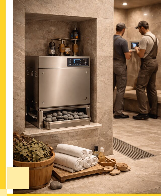 Парогенераторы для хамама в Мурманске от 77115 р. | ЭриданМрм